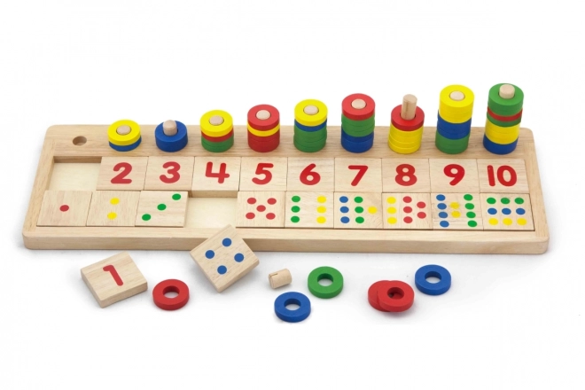 Houten telspel