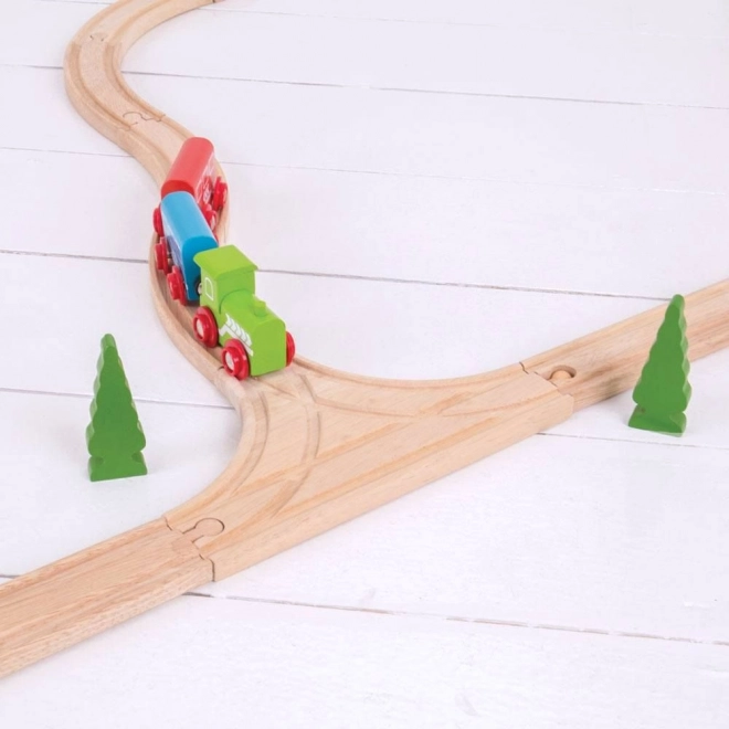 Bigjigs Rail T wissel 2st