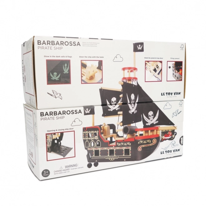 Piratenboot Barbarossa