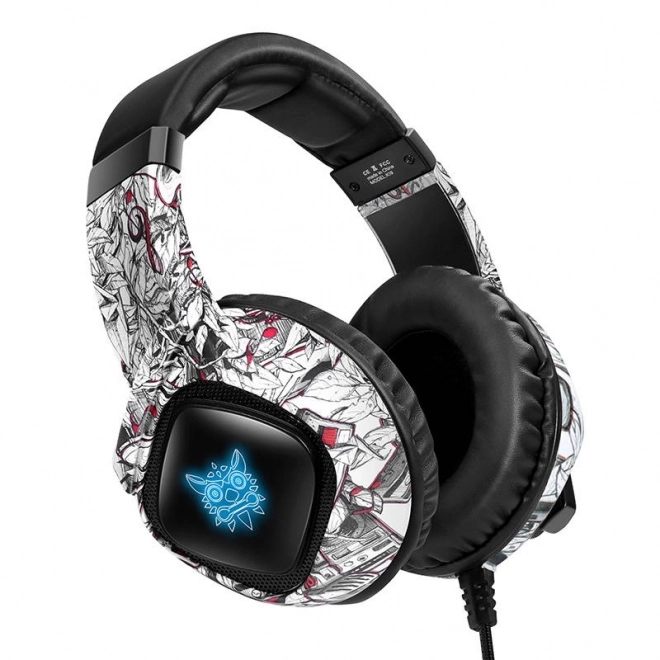 Gaming-Kopfhörer Onikuma K19 Camouflage Weiß