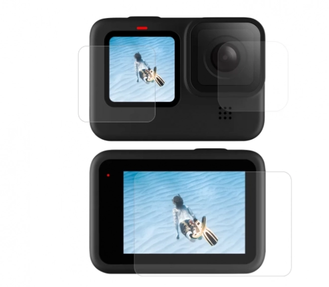 Displayschutzfolie und Objektivschutz für GoPro Hero 9/10/11/12