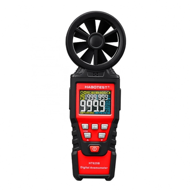 Digitale anemometer Habotest HT625B, USB
