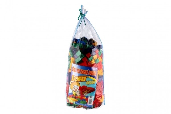 Bouwpakket LORI 500 verpakking voor kleuterscholen plastic 500 stuks in zak 30x70x20cm