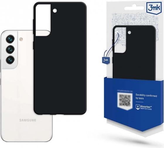 Matte Schutzhülle 3MK Matt Case für Samsung Galaxy S23+ (SM‑S916), schwarz