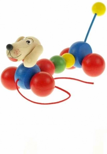 Wooden Pull Toy - Dachshund
