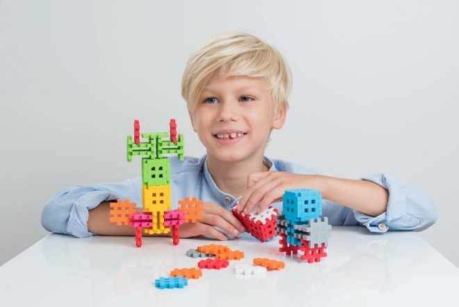 Bouwstenen Mini Pastel 140 stuks