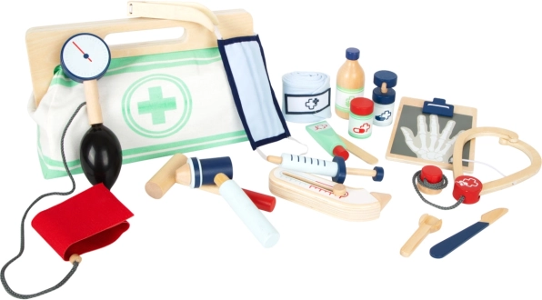 Mallette de docteur SMALL FOOT en bois et textile