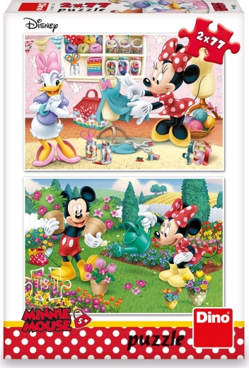 Puzzle DISNEY Minnie Mouse – 2×77 pieces
