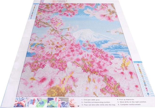 Set voor diamantschilderen - sakura