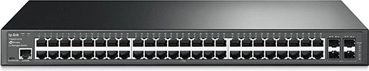 JetStream managed switch 48× gigabit + 4× SFP