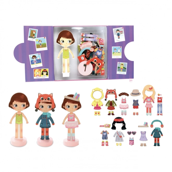 Vilac Magnetische verkleedpuzzel Chloe