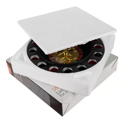 Party-Roulette-Spielset mit 16 Gläsern