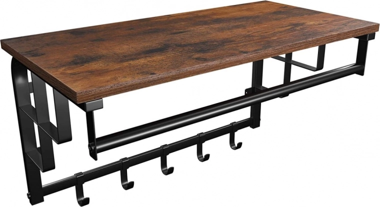 Ruimtebesparende opslag met bovenplank