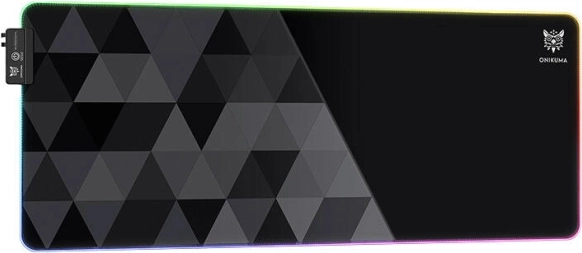 RGB gaming muismat ONIKUMA groot zwart