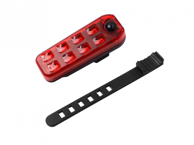 Achterste LED-fietslicht met USB-oplading