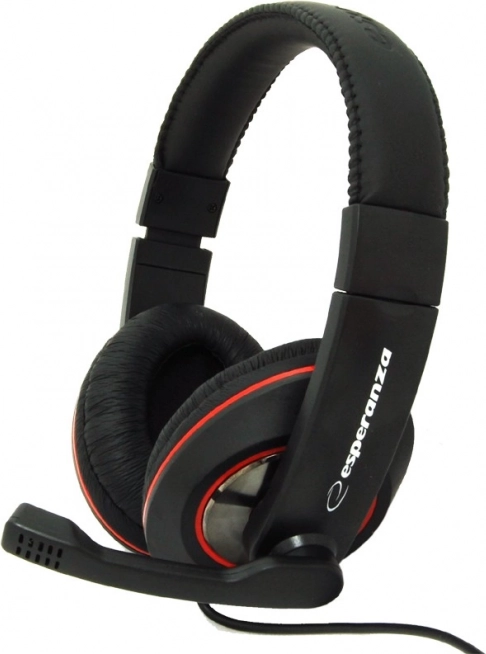 Esperanza stereo headphones with microphone and volume control