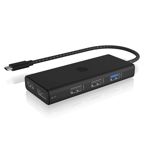 Bureau Dockingstation 9v1 HDMI, DP, CR, Type-C