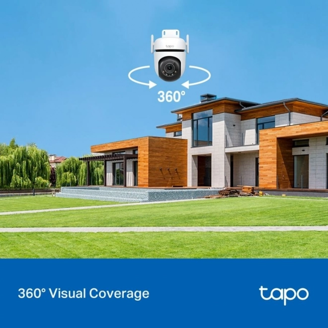 Buiten Camera Tapo C520WS met rotatie en kanteling