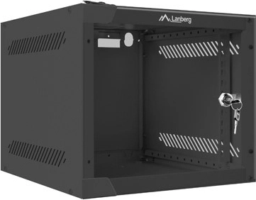 Lanberg 10-inch Wall Cabinet 4U 280x310mm Black
