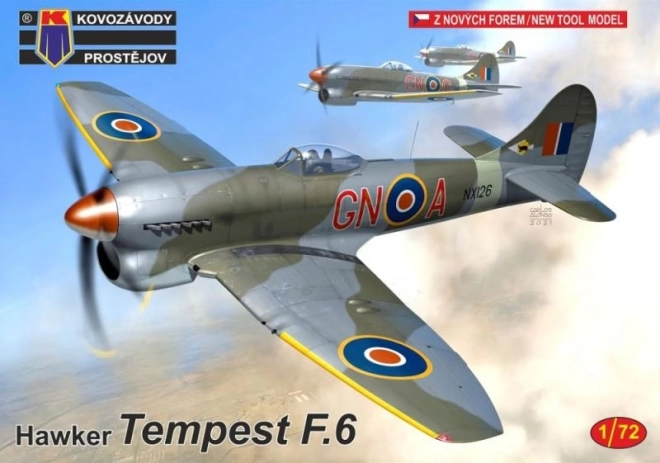 Maquette d’avion Tempest F.6 à l’échelle 1/72