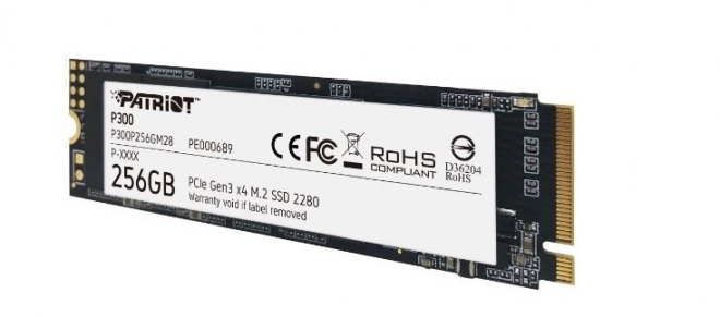 SSD schijf P300 256GB M.2 PCIe