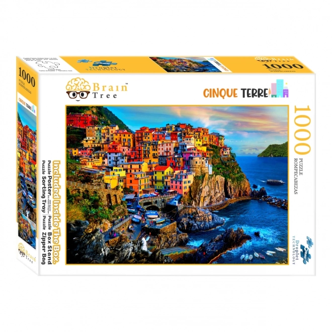 Puzzel Brain Tree Cinque Terre 1000 stukken