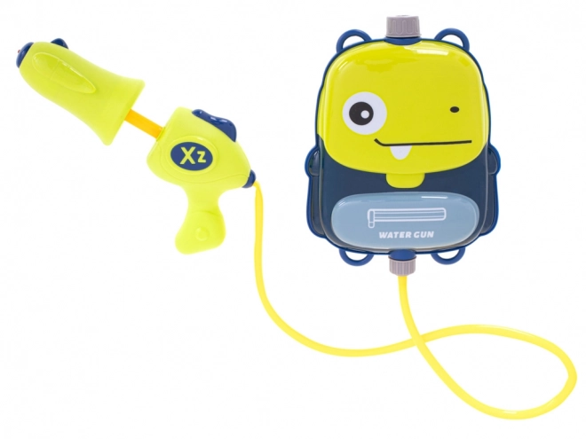 Waterpistool met dinosaurus rugzak