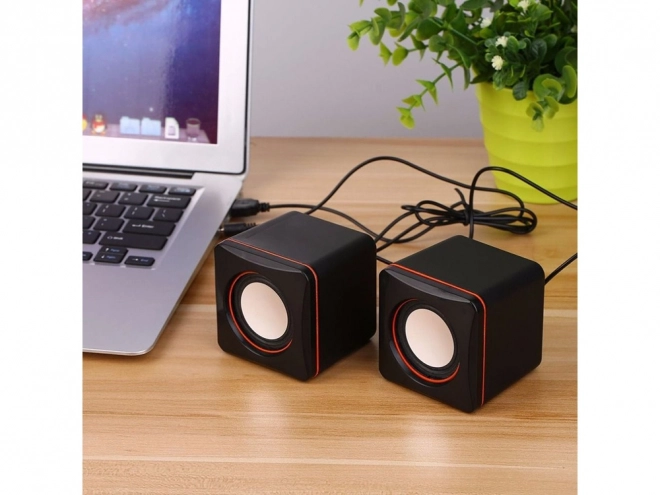 Computerspeakers met USB-voeding