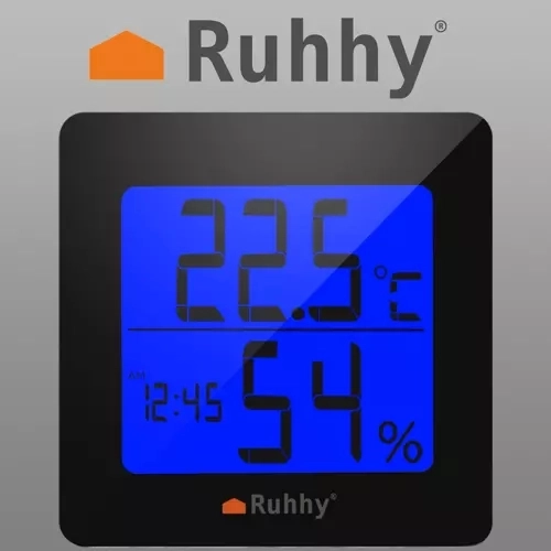 Wetterstation mit Thermometer und Hygrometer