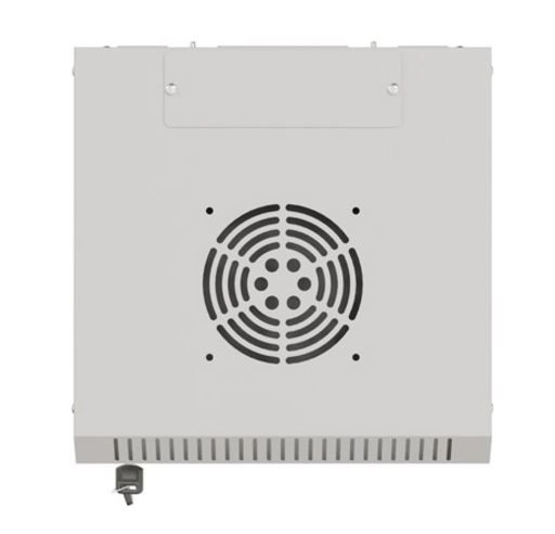 Wandgemonteerde 10-inch rackkast 4U 300x300 grijs
