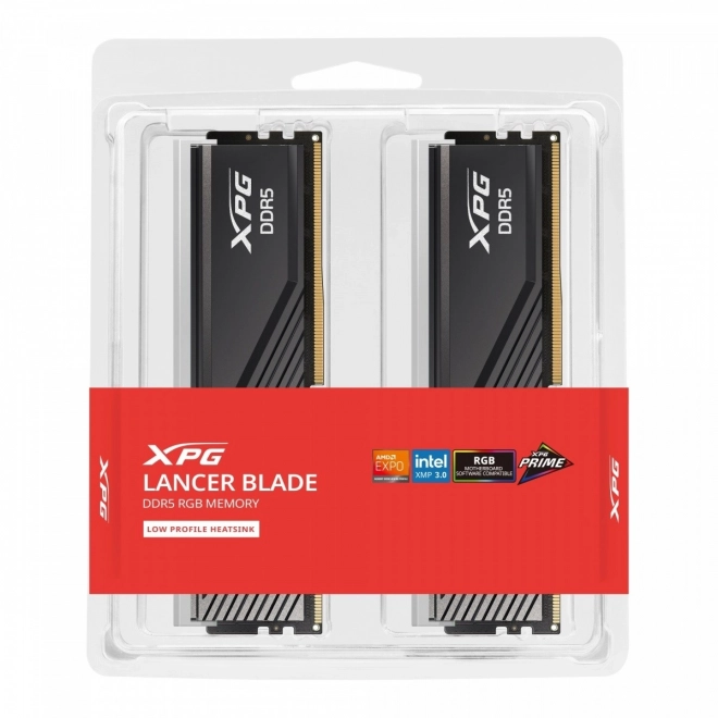 Geheugen XPG Lancer Blade DDR5 6400 32GB (2x16) CL32 RGB zwart