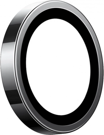 verre pour appareil photo TORRAS Lensguard pour iPhone 16 Pro noir