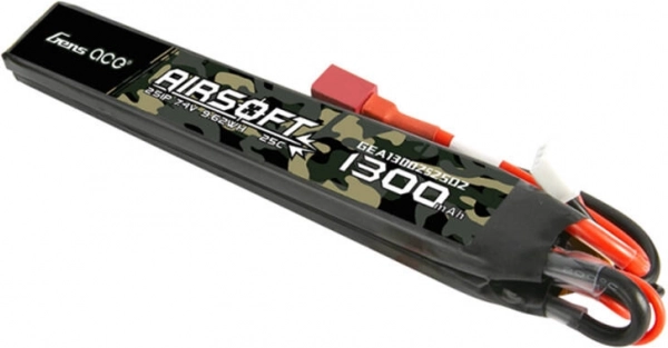 Gens Ace lipo-accu voor airsoft met zadelvorm