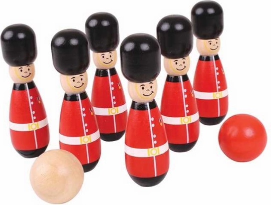 Kegels Engelse Gardisten van Bigjigs Toys