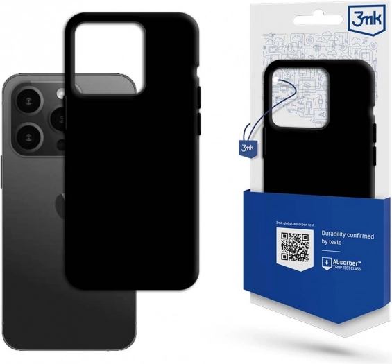 Matt Case iPhone 15 Pro Max 6,7 noir