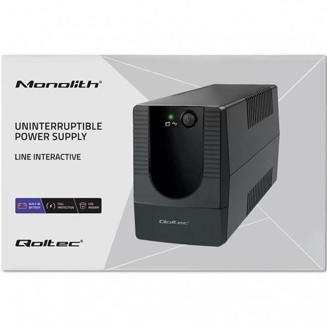 Noodstroomvoorziening UPS Qoltec