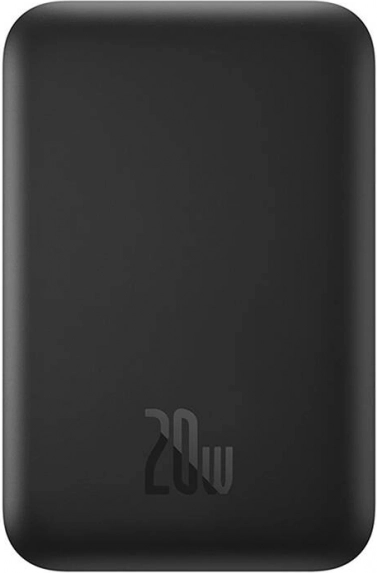 Draadloze powerbank BASEUS Magnetic Mini 6000 mAh, 20W, zwart