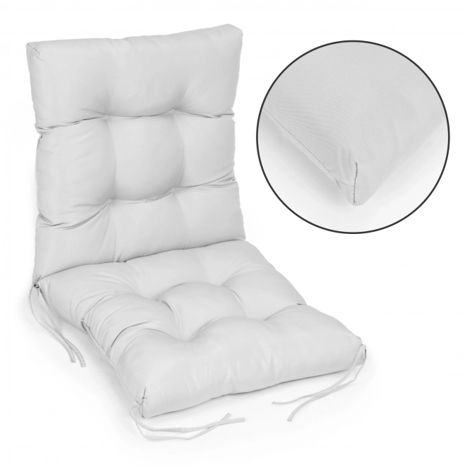 Garden Lounger Cushion Gray