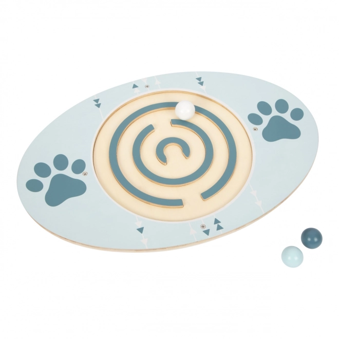 Small Foot Balanceerbord met doolhof