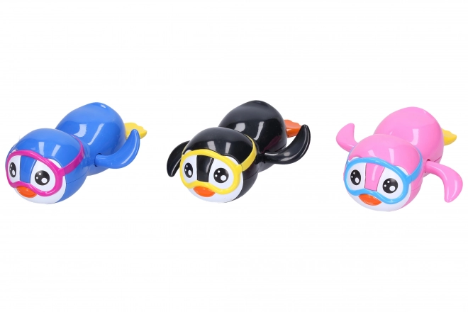 Opwindbare pinguïn voor in het water