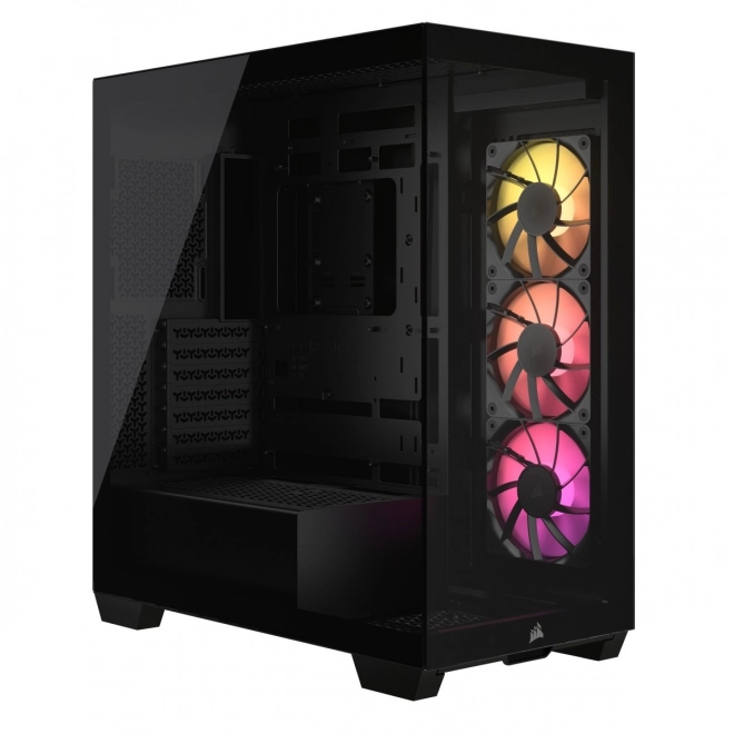 Boîtier d'ordinateur Mid-Tower 3500X ICUE LINK RGB TG noir