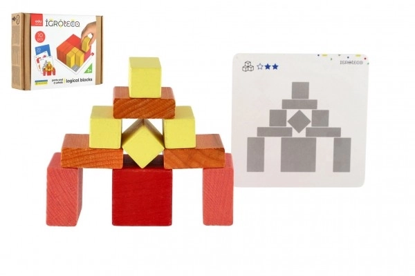 2-in-1 Houten Bouwset en Puzzel voor Kinderen