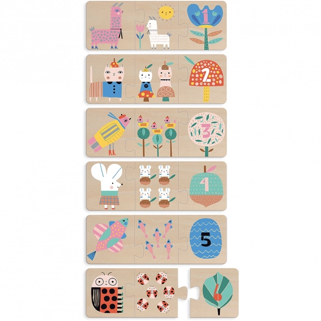 Vilac Houten Puzzel Mama en Kind