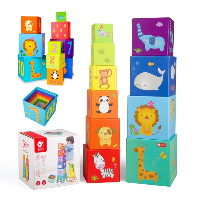 Magic Box Educational Blocks Tower