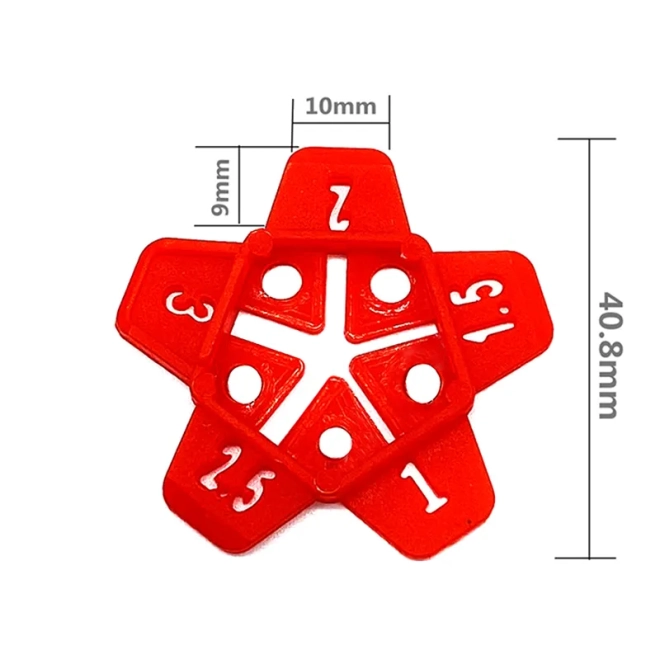 Variable Fugenbreite
