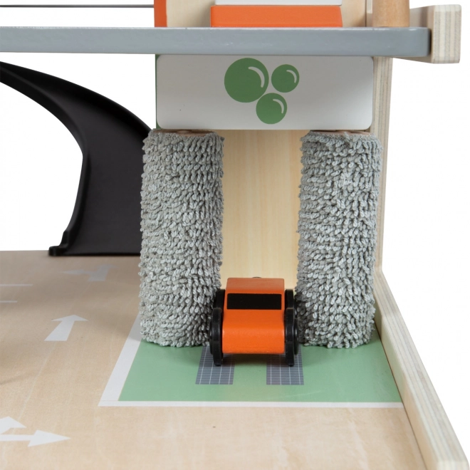 Houten Raceparkeergarage Small Foot