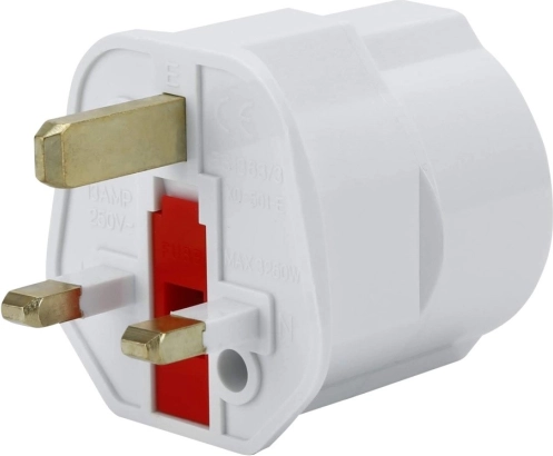 Travel Adapter UK to EU IAUKEU