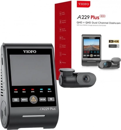Autokamera Viofo A229 Plus mit 2K-Auflösung und GPS