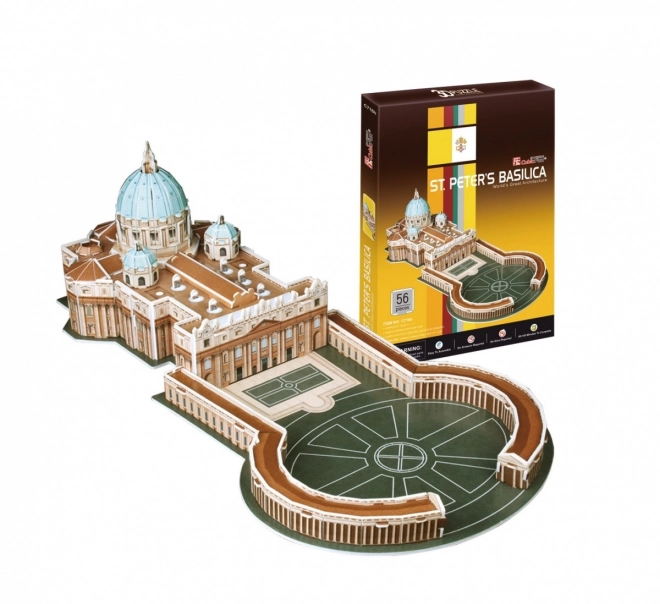 3D-puzzel basiliek van Sint-Pieter