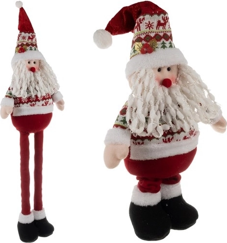 Teleskopischer Weihnachtswichtel Santa 95 cm RUHHY